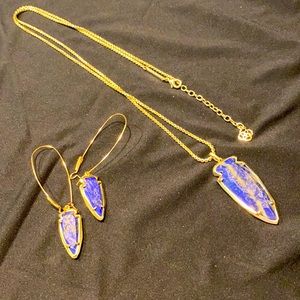 Kendra Scott Necklace & earring set